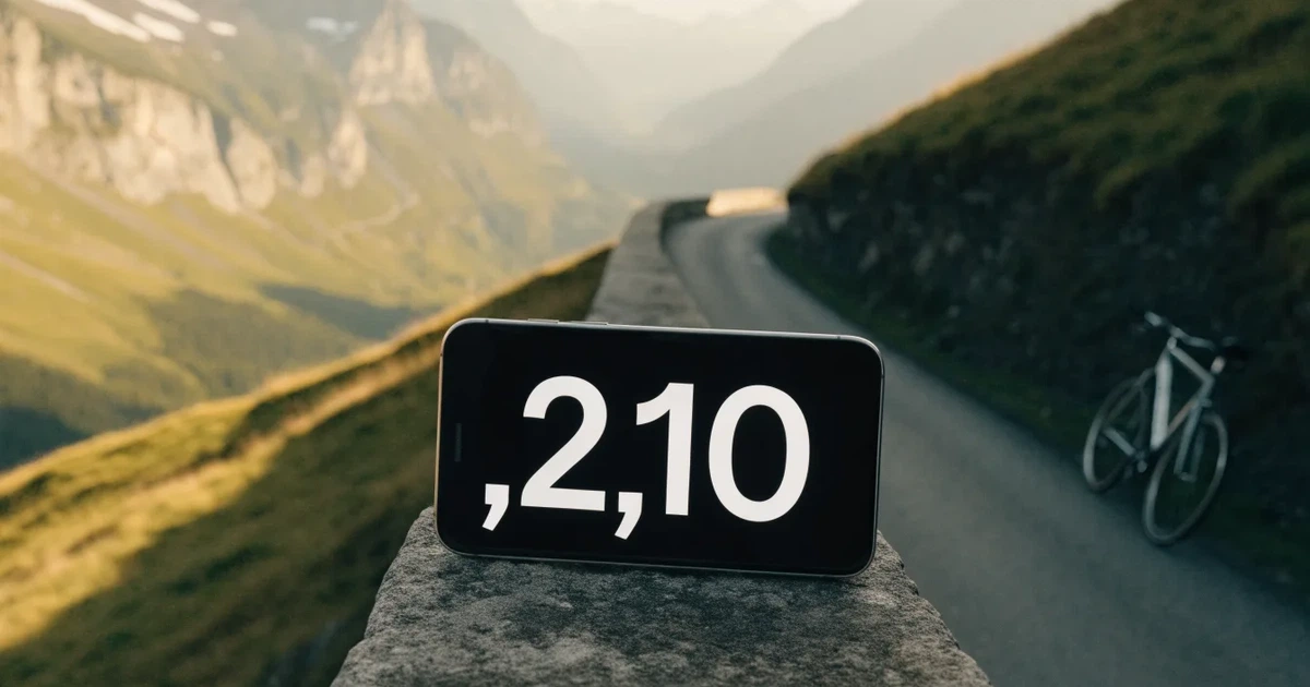 Eine Landstrasse schlängelt sich einen Alpenpass hinauf, am Strassenrand liegt feuchtes Gras und die Morgensonne färbt die Felsen.