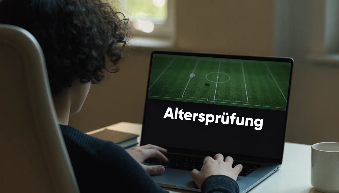Ein Bücherregal mit ledergebundenen Bänden in dunklen Farben in einer stillen Bibliothek, davor ein Lesetisch.